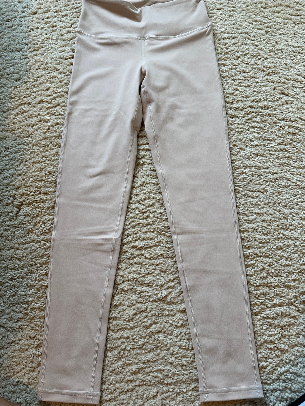 Mono B High-Waist Leggings in Pale Pink